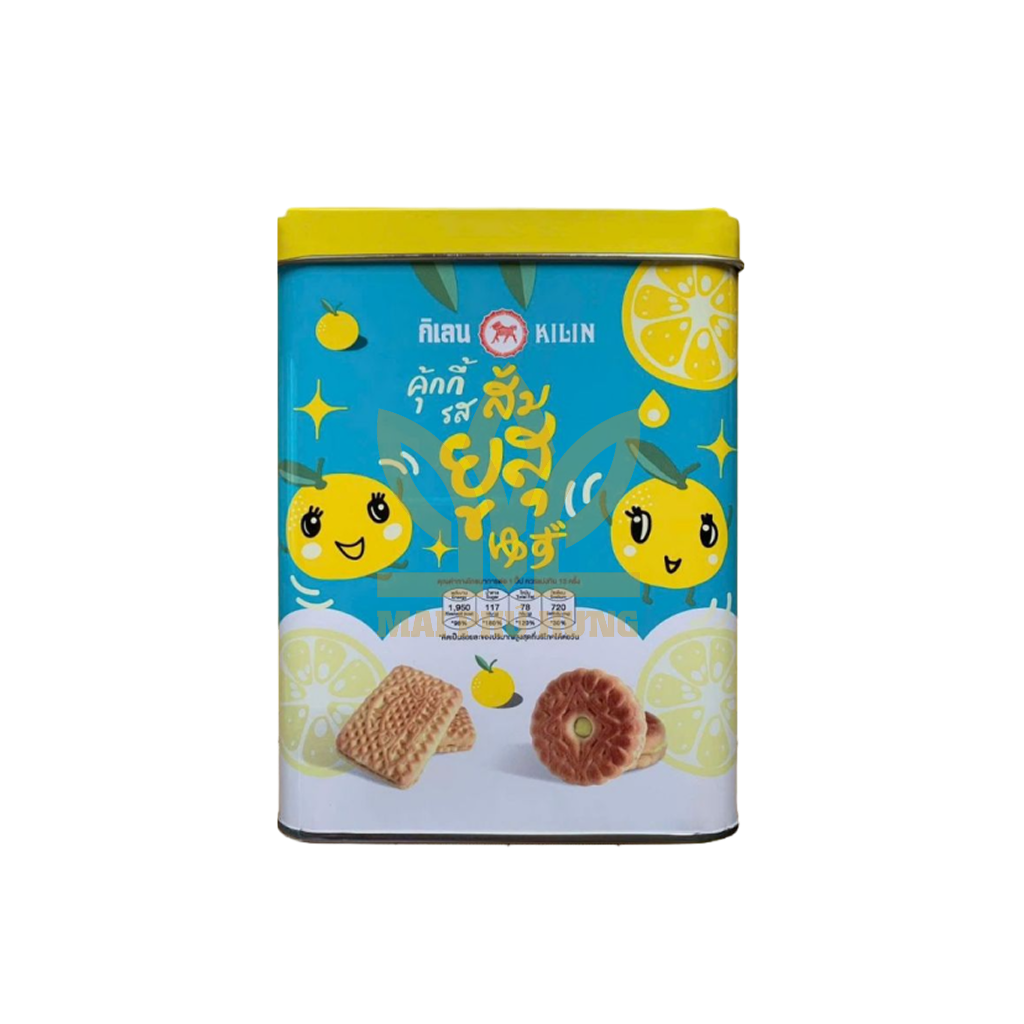 Bánh quy Kilin vị chanh hộp thiếc 400g 14 Bánh quy Kilin vị chanh hộp thiếc 400g